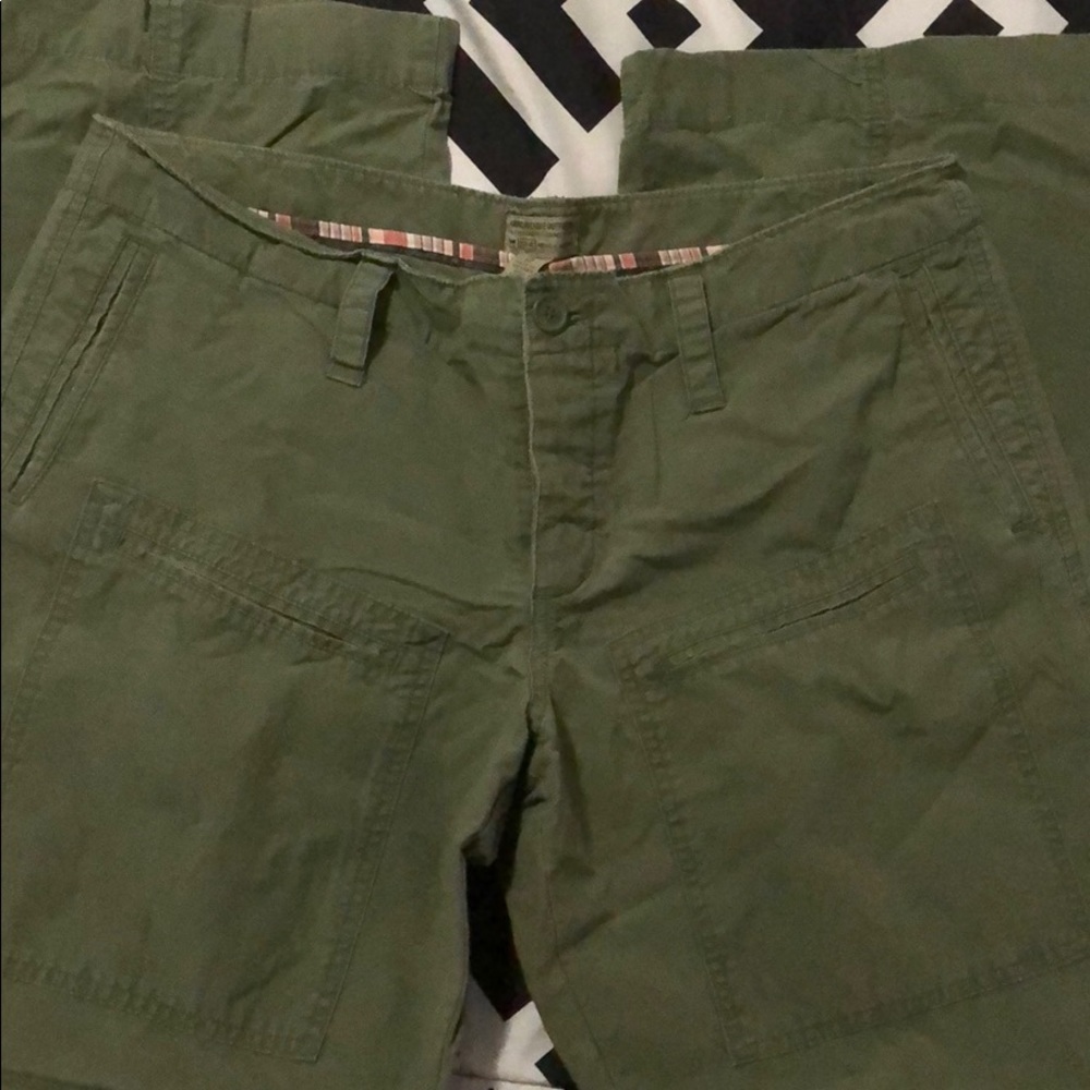American Eagle Olive military style pant 12